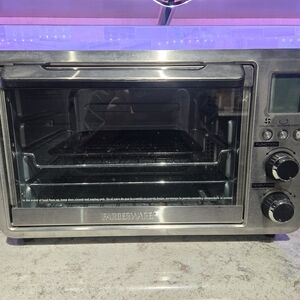 Farberware 25L Digital Toaster Oven 510915 Silver 1500W Tested Works 6 Slice